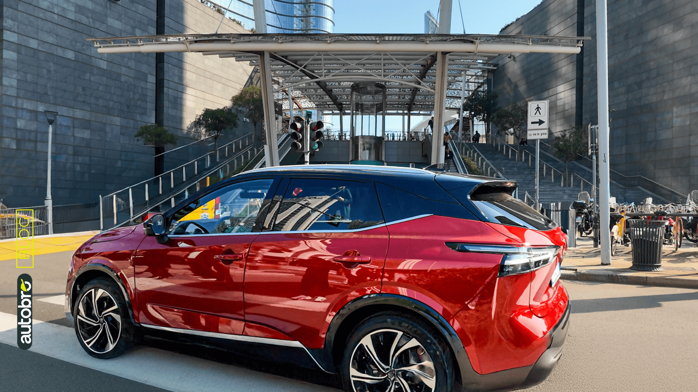 nissan qashqai usato vista posteriore crossover usato