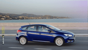 Ford Focus usata vista tre quarti anteriore