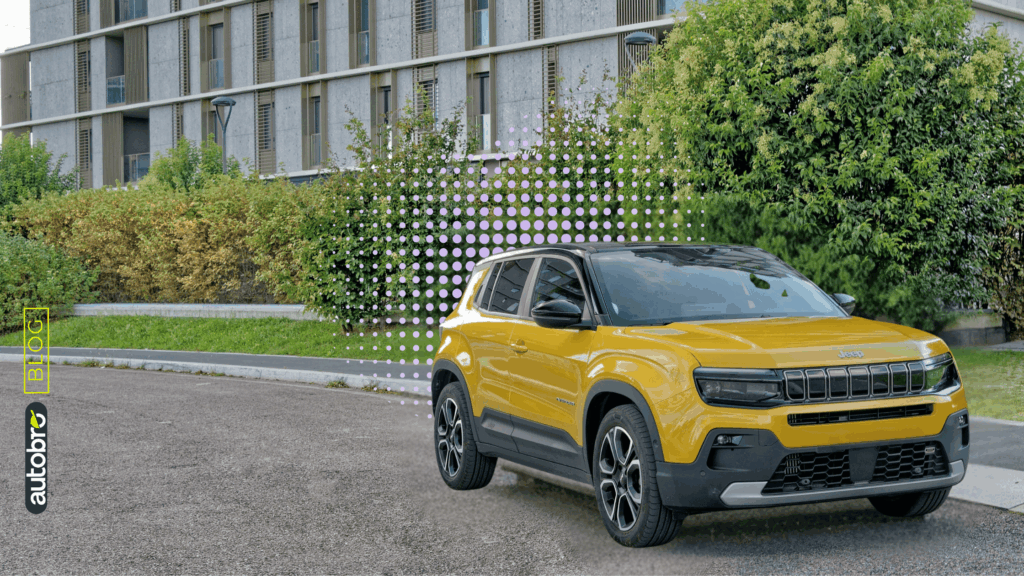 Jeep Avenger prezzo 2026 vista anteriore SUV compatto Jeep