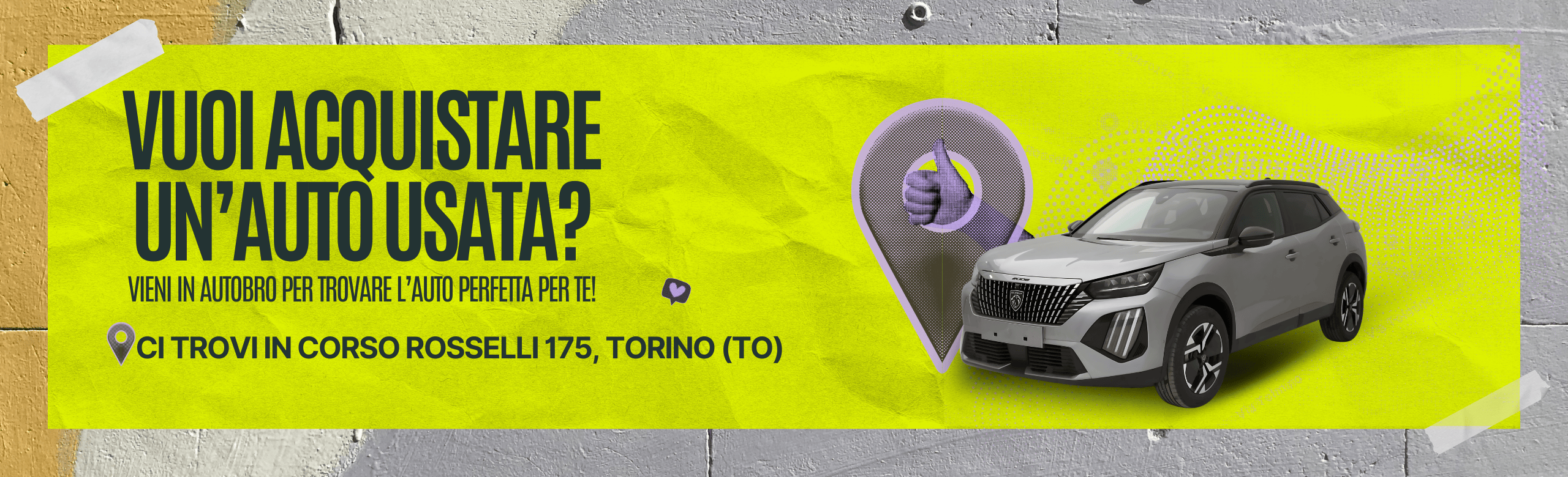 Vuoi acquistare un'auto usata? Vieni a trovarci nella nostra sede di Torino.