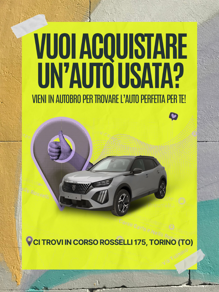 Vuoi acquistare un'auto usata? Vieni a trovarci nella nostra sede di Torino.