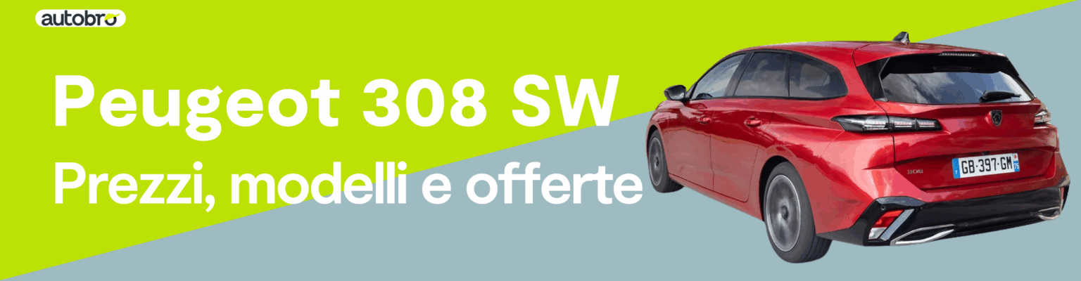 Peugeot 308 SW station wagon usata e km0 in vendita su Autobro.it