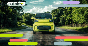 Auto elettrica in ricarica su colonnina pubblica